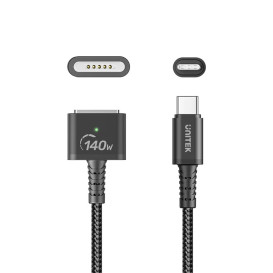 Kabel zasilający Unitek USB-C do MagSafe 3 C14121BK-1M - zdjęcie poglądowe 3