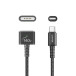 Kabel zasilający Unitek USB-C do MagSafe 3 C14121BK-1M - 140W, 1 m, Czarny