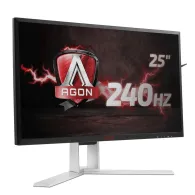 Monitor AOC AG251FZ, 24,5", 1920x1080 (FHD), 240Hz, TN, 1 ms, pivot, Czerwony | Sklep ITnes.pl, IT for BUSINESS