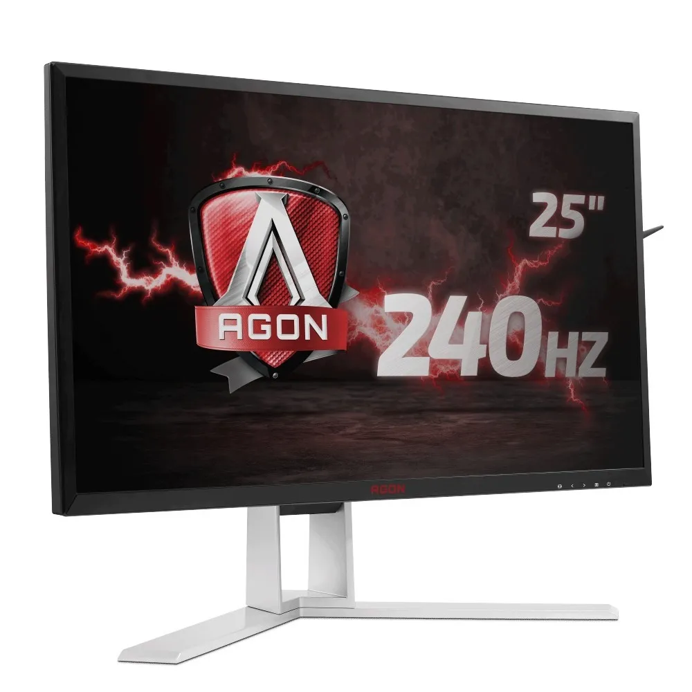 Monitor AOC AG251FZ, 24,5", 1920x1080 (FHD), 240Hz, TN, 1 ms, pivot, Czerwony | Sklep ITnes.pl, IT for BUSINESS