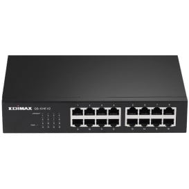 Switch niezarządzalny EDIMAX GS-1016 V2 - 16x 100|1000Mbps RJ45, pasywne chłodzenie