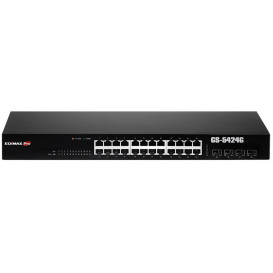 Switch zarządzalny EDIMAX GS-5424G - 24 100|1000Mbps RJ45, 4x 1000Mbps SFP