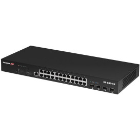 Switch zarządzalny EDIMAX GS-5424LX - 24x 100|1000Mbps RJ45, 4x 10GbE SFP+