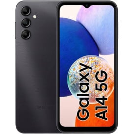 Smartfon Samsung Galaxy A14 5G SM-A146PZKDEUE - 6,6" 2408x1080/64GB/RAM 4GB/GPRS; WAP; UMTS (WCDMA); HSDPA; HSUPA; LTE; EDGE; HSPA; HSPA+/Czarny