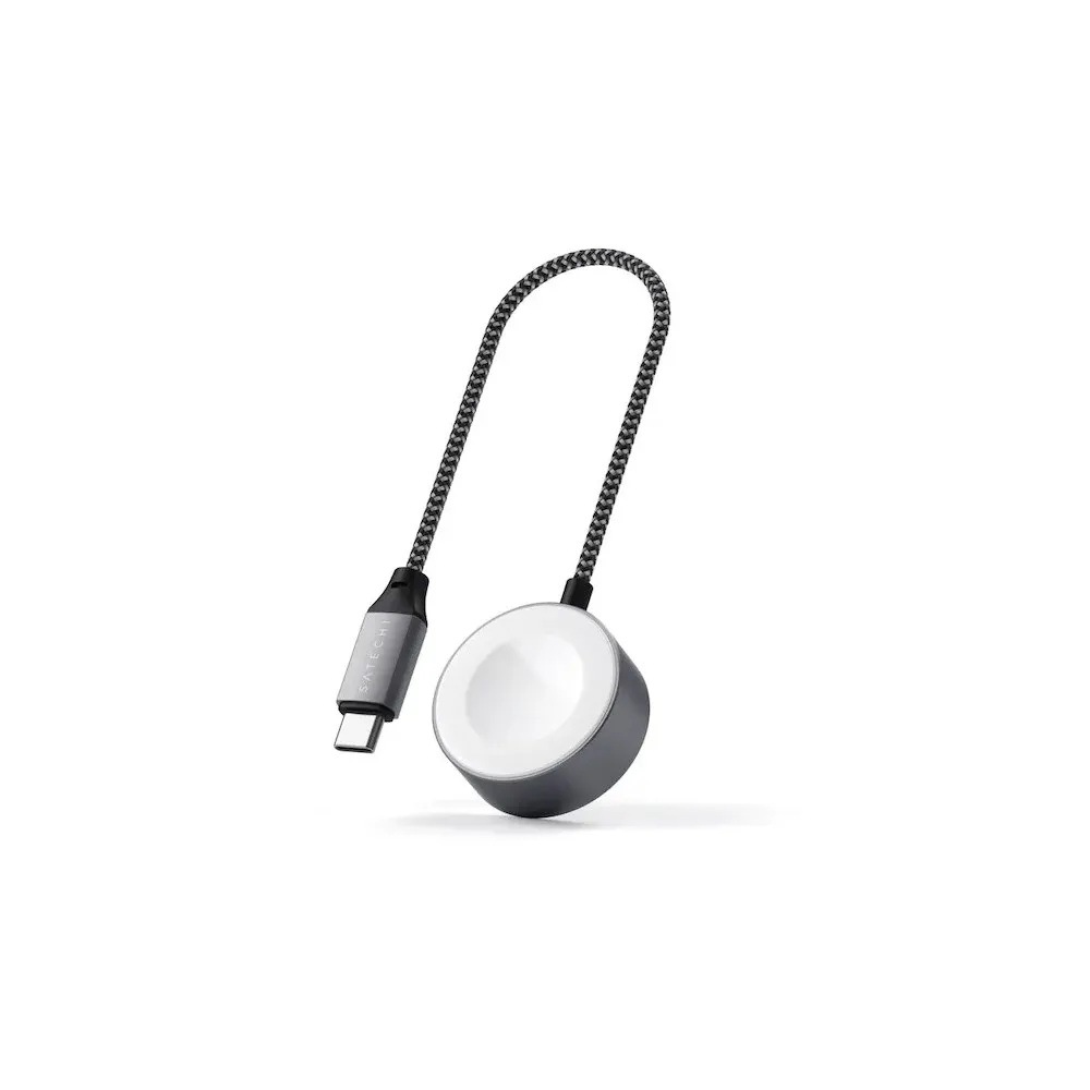 Kabel ładujący Satechi USB-C Magnetic Charging Cable do Apple Watch ST-TCAW7CM, 7cm, Szary | Sklep ITnes.pl, IT for BUSINESS