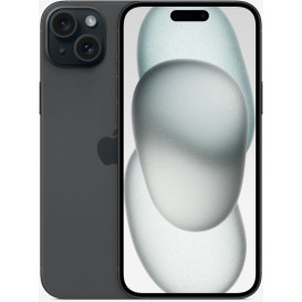 Smartfon Apple iPhone 15 Plus MU0Y3HX/A - A16 Bionic/6,7" 2796x1290/128GB/RAM 6GB/5G/Czarny/Aparat 48+12Mpix/iOS/1 rok Carry-in