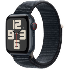 Smartwatch Apple Watch SE 40mm GPS + Cellular alu w kolorze północy z opaską sportową w kolorze północy MRGE3QP/A