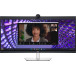 Monitor Dell P 210-BFOB - 34,1"/3440x1440 (UWQHD)/60Hz/21:9/zakrzywiony/IPS/5 ms/kamera/USB-C