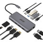 Replikator portów Acer 12in1 USB-C HP.DSCAB.009 - 3x USB3.2, 2x USB2.0, 1x SD/TF, 2x HDMI, 1x DP, 1x RJ45, 1x 3.5 Audio