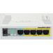 Switch zarządzalny MikroTik RB260GSP - 5x 100|1000Mbps RJ45, 1x 1000Mbps SFP, 4x Passive PoE