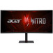 Monitor Acer UM.CX5EE.V01 - 34"/3440x1440 (UWQHD)/165Hz/21:9/zakrzywiony/VA/FreeSync/1 ms/USB-C/Szary