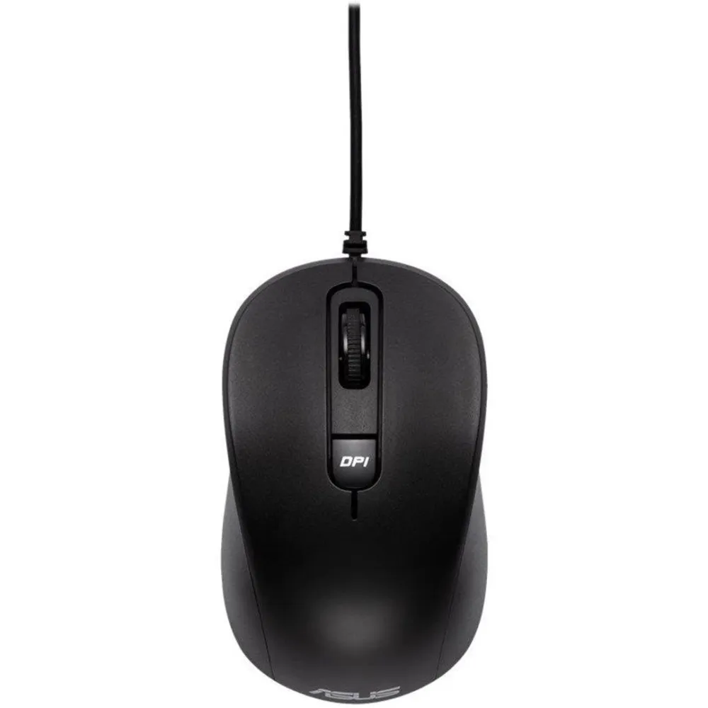 Mysz przewodowa ASUS MU101C 90XB05RN-BMU000, Optyczna, 3200DPI, Czarna | Sklep ITnes.pl, IT for BUSINESS