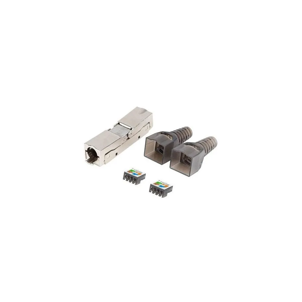 Łącznik sieciowy Lanberg PL2SA-6000TL - kat.6a, FTP, beznarzędziowy