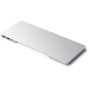 Replikator portów Satechi USB-C Slim Dock do iMac 24 ST-UCISDS - USB-C, USB-A, 2x USB-A, microSD i SD, kieszeń M.2, Srebrny