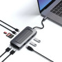 Replikator portów Satechi USB-C Multiport MX Adapter ST-UCMXAM - 2x USB-C, 2x USB-A, 2x HDMI, microSD i SD, Ethernet, Szary