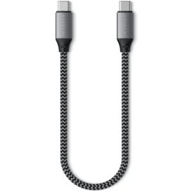 Kabel Satechi USB-C ST-TCC10M - 25cm, 100W, 480 Mbps, Szary