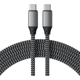 Kabel Satechi USB-C ST-TCC2MM - 100W, 2m, 480 Mbps, Szary