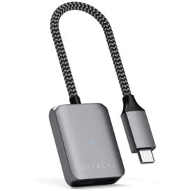 Adapter Satechi USB-C do USB-C i Audio ST-UCAPDAM - USB-C PD 3.0, 30W, Szary