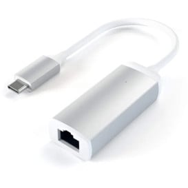 Karta sieciowa USB-C Satechi ST-TCENS - 1x 100|1000Mbps RJ45, Srebrna