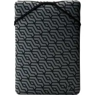 Etui na laptopa HP Reversible Protective Sleeve 15,6" 2F2L0AA, Czarne, Szare, Wzorzyste | Sklep ITnes.pl, IT for BUSINESS