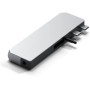 Replikator portów USB-C Satechi Pro Hub mini ST-UCPHMIS - 2xUSB-C, 2x USB-A, Ethernet, Audio, Srebrny