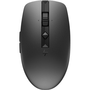 Mysz bezprzewodowa HP 715 Rechargeable Multi-Device Mouse 6E6F0AA - 3000 dpi, USB-A, Bluetooth, Czarna
