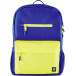 Plecak na laptopa HP Campus Blue Backpack 7K0E5AA - Żółty, Niebieski