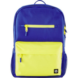 Plecak na laptopa HP Campus Blue Backpack 7K0E5AA - Żółty, Niebieski