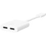 Adapter Belkin RockStar USB-C Audio Charge Adapter F7U081BTWH - zdjęcie poglądowe 1