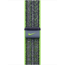 Opaska sportowa Nike Apple Watch Sport Band Regular MTL03ZM/A - 41 mm, Jasnozielona, Niebieska