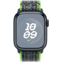 Opaska sportowa Nike Apple Watch Sport Band Regular MTL03ZM/A - 41 mm, Jasnozielona, Niebieska
