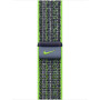 Opaska sportowa Nike Apple Watch Sport Band Regular MTL43ZM/A - 45 mm, Jasnozielona, Niebieska