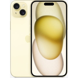 Smartfon Apple iPhone 15 Plus MU1D3HX/A - A16 Bionic/6,7" 2796x1290/256GB/RAM 6GB/5G/Żółty/48+12Mpix/iOS/1 rok Carry-in