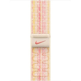 Opaska sportowa Nike Apple Watch Sport Band Regular MUJW3ZM/A - 41 mm, Księżycowa poświata, Różowy