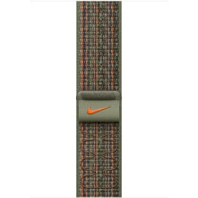 Opaska sportowa Nike Apple Watch Sport Band Regular MTL63ZM/A - 45 mm, Sekwoja, Pomarańczowy