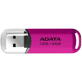 Pendrive ADATA C906 64GB USB2.0 AC906-64G-RPP - Różowy