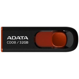 Pendrive ADATA C008 32GB USB 2.0 AC008-32G-RKD - Czarny, Czerwony