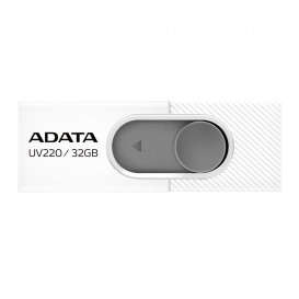 Pendrive ADATA UV220 32GB USB 2.0 AUV220-32G-RWHGY - Biały, Szary