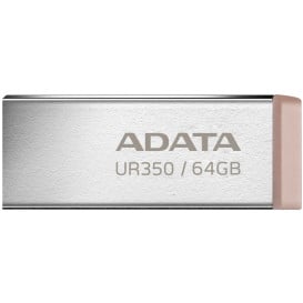 Pendrive ADATA UR350 64GB USB3.2 Gen2 UR350-64G-RSR/BG - Metal, Brązowy