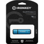 Pendrive Kingston IronKey Vault Privacy 50 16 GB IKVP50/16GB - Niebieski