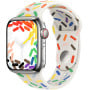 Pasek sportowy Apple Pride Edition MUQ13ZM/A - 41 mm, S|M, Pride Edition