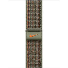 Opaska sportowa Nike Apple Watch Sport Band Regular MTL33ZM/A - 41 mm, Sekwoja, Pomarańczowy