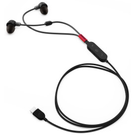 Słuchawki douszne Lenovo Go USB-C ANC 4XD1C99220 - Czarne