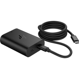 Zasilacz do laptopa HP 65W GaN USB-C Laptop Charger 600Q8AA - Czarny