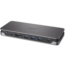 Stacja dokująca Acer USB-C Dock 100W GP.DCK11.00Q - 3x USB-A 3.2 Gen1, 2x USB-C 3.2 Gen 2, 2x HDMI, DP, RJ-45, czytnik SD, Audio