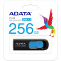 Pendrive ADATA UV128 256GB USB 3.2 AUV128-256G-RBE - Czarny, Niebieski