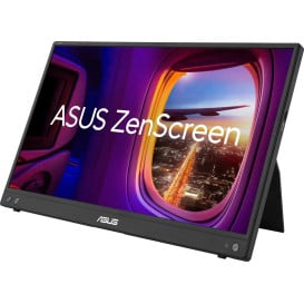 Monitor ASUS ZenScreen Portable MB16AHV 90LM0381-B02370 - 15,6"/1920x1080 (Full HD)/60Hz/IPS/5,000 ms/Szary