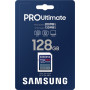 Karta pamięci Samsung PRO Ultimate SDXC 128GB UHS-I U3 MB-SY128S/WW - Niebieska