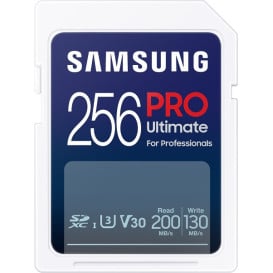 Karta pamięci Samsung PRO Ultimate SDXC 256GB UHS-I U3 MB-SY256S/WW - Niebieska