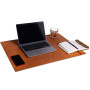 Mata na biurko i podkładka pod mysz Baltan Skóra naturalna XL BALT-DESK-001-01 - 70x50cm, rozmiar XL, Brązowa